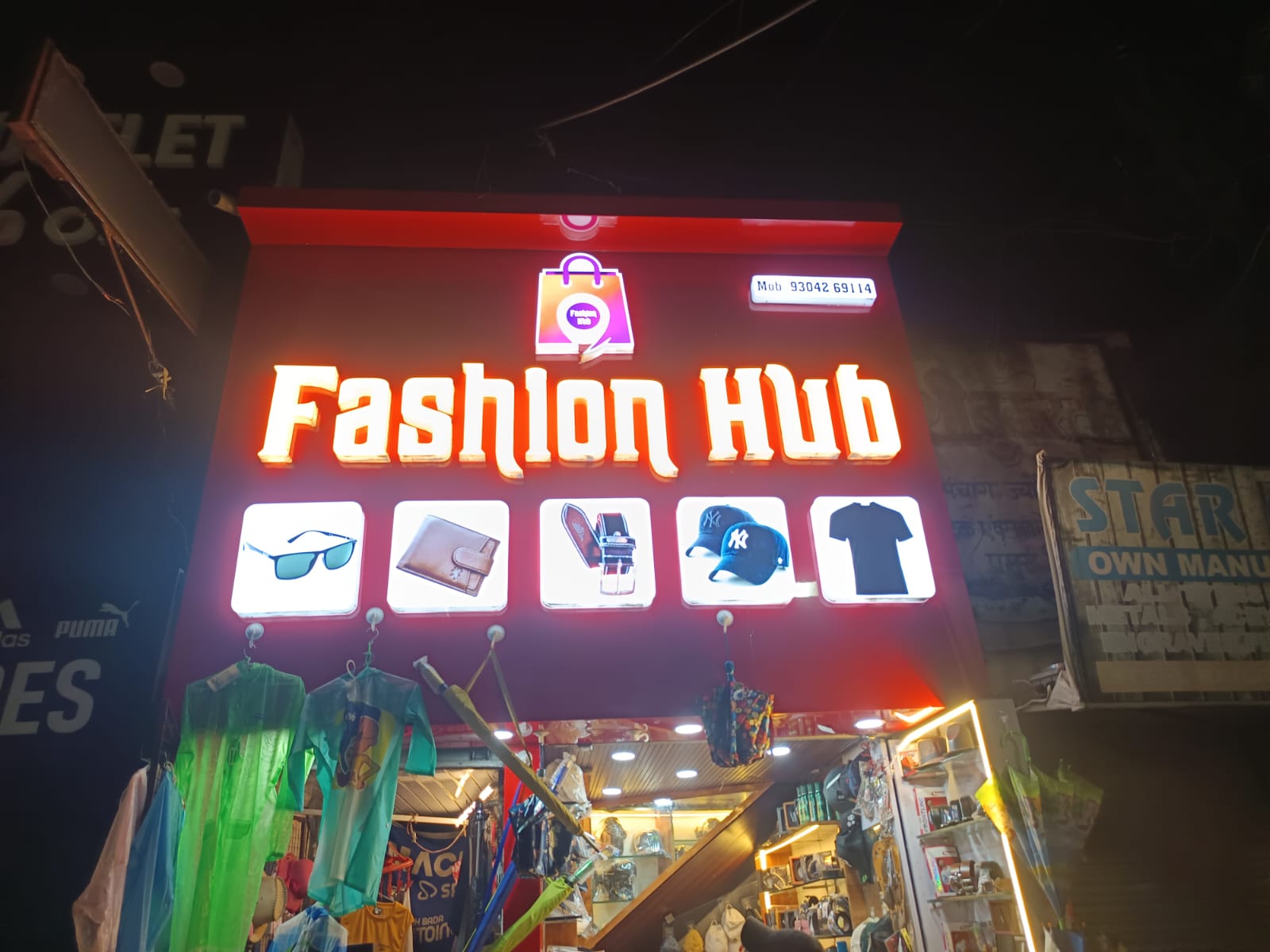 3D Led Letter 74 - Meena Arts Ranchi