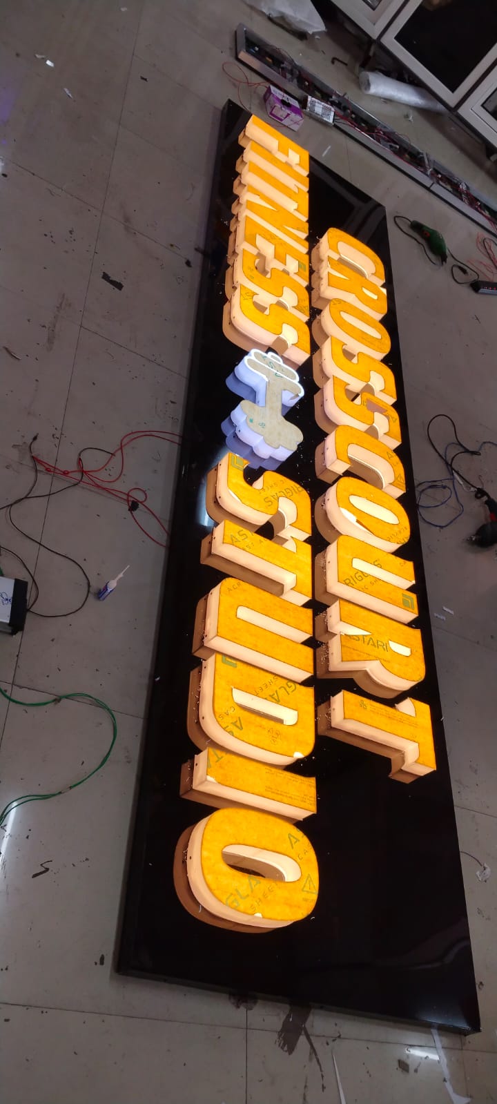 LED Letter 5 - Meena Arts Ranchi